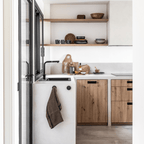 Crochet en aluminium | Noir 3x4cm