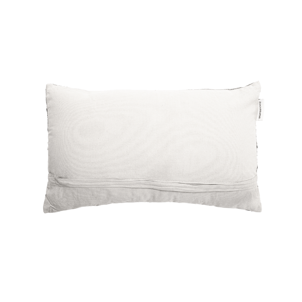 Coussin rectangulaire Amaira à rayures horizontales | 60x40cm