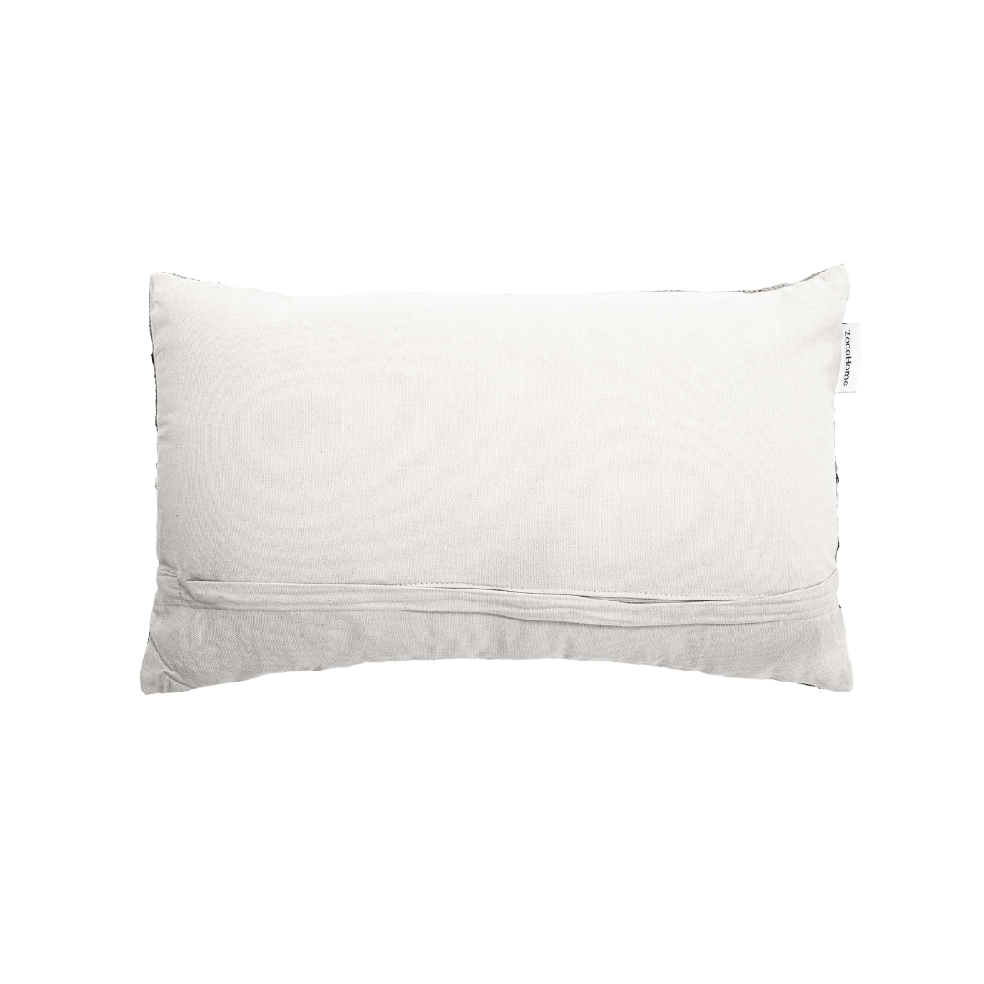 Coussin rectangulaire Amaira à rayures horizontales | 60x40cm