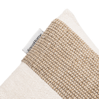 Coussin rectangulaire Amaira à rayures horizontales | 60x40cm