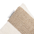 Coussin rectangulaire Amaira à rayures horizontales | 50x30cm