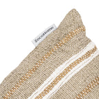 Coussin rectangulaire Amaira à rayures verticales | 40x60cm