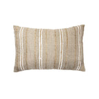 Coussin rectangulaire Amaira à rayures verticales | 40x60cm