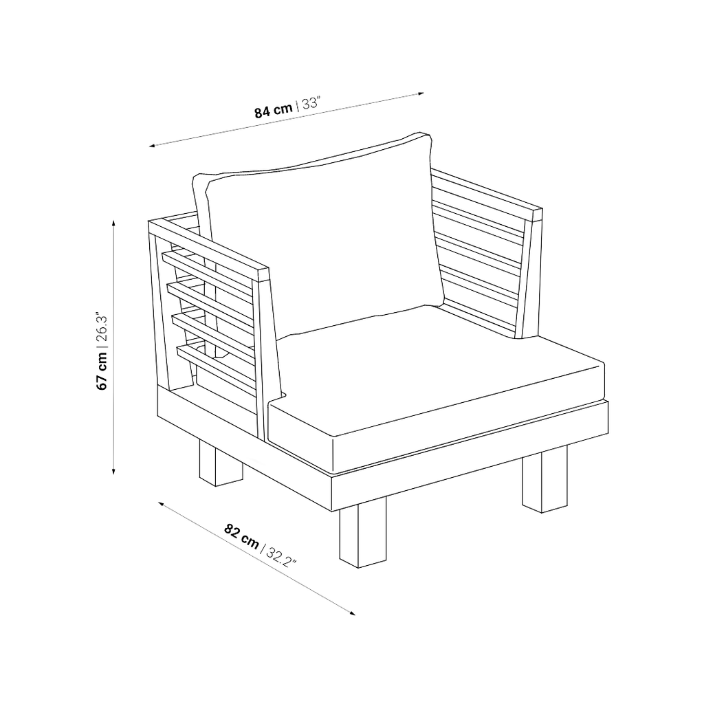 Canapé Solo Amaya | Blanc