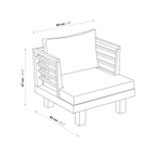 Canapé Solo Amaya | Blanc