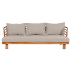 Canapé trois places Amaya | Gris