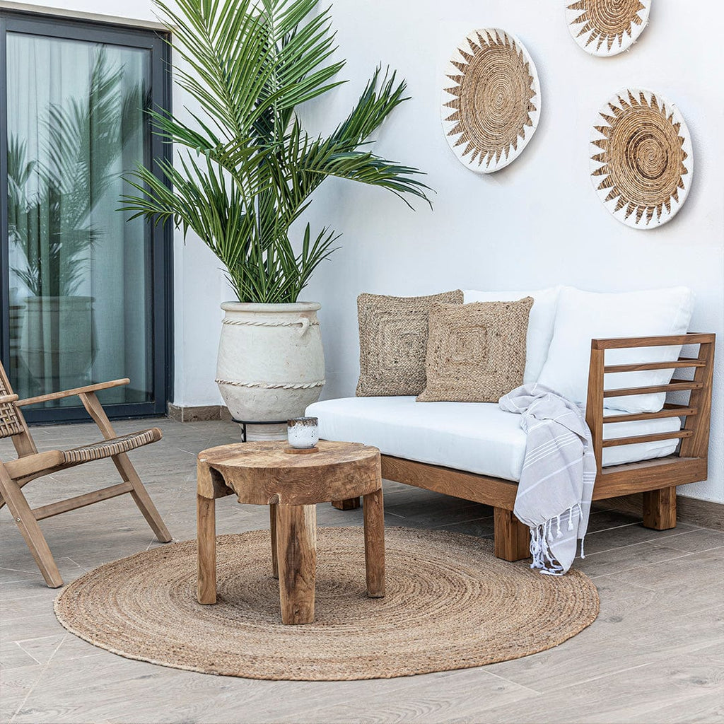 Canapé deux places Amaya | Blanc