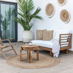 Canapé deux places Amaya | Blanc