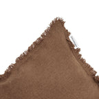 Fronce de coussin Amira Mocha | 50x50cm