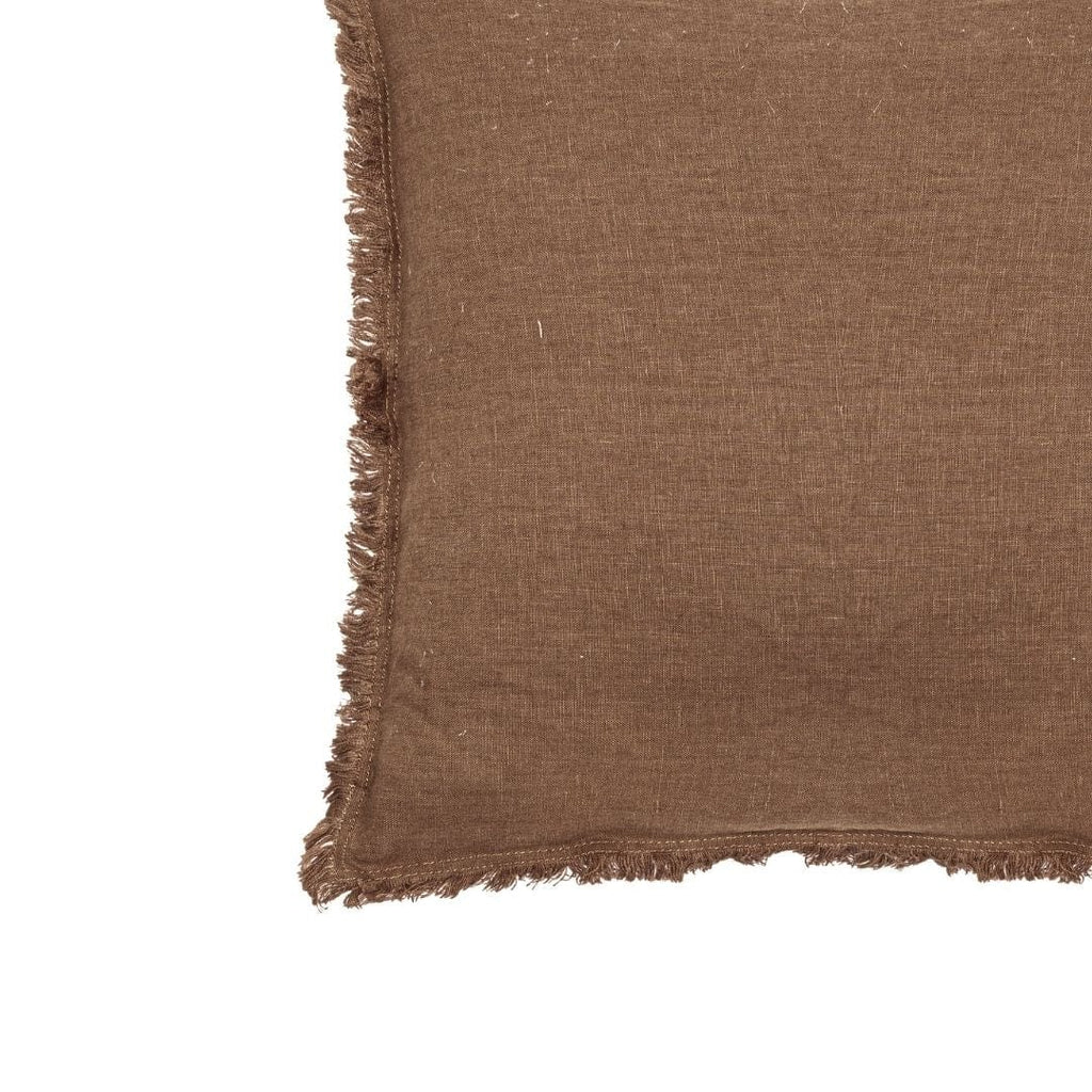Fronce de coussin Amira Mocha | 50x50cm