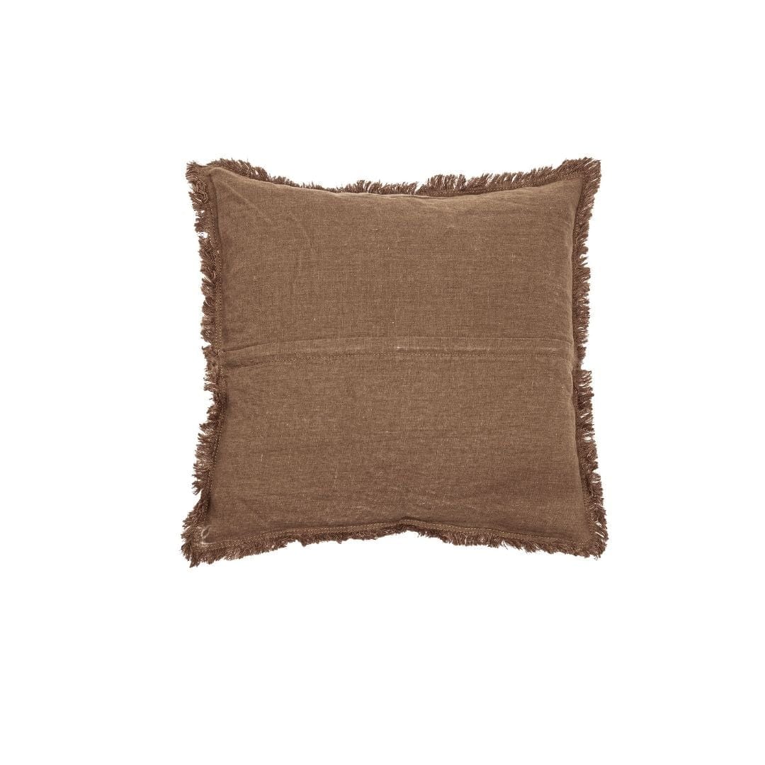Fronce de coussin Amira Mocha | 50x50cm