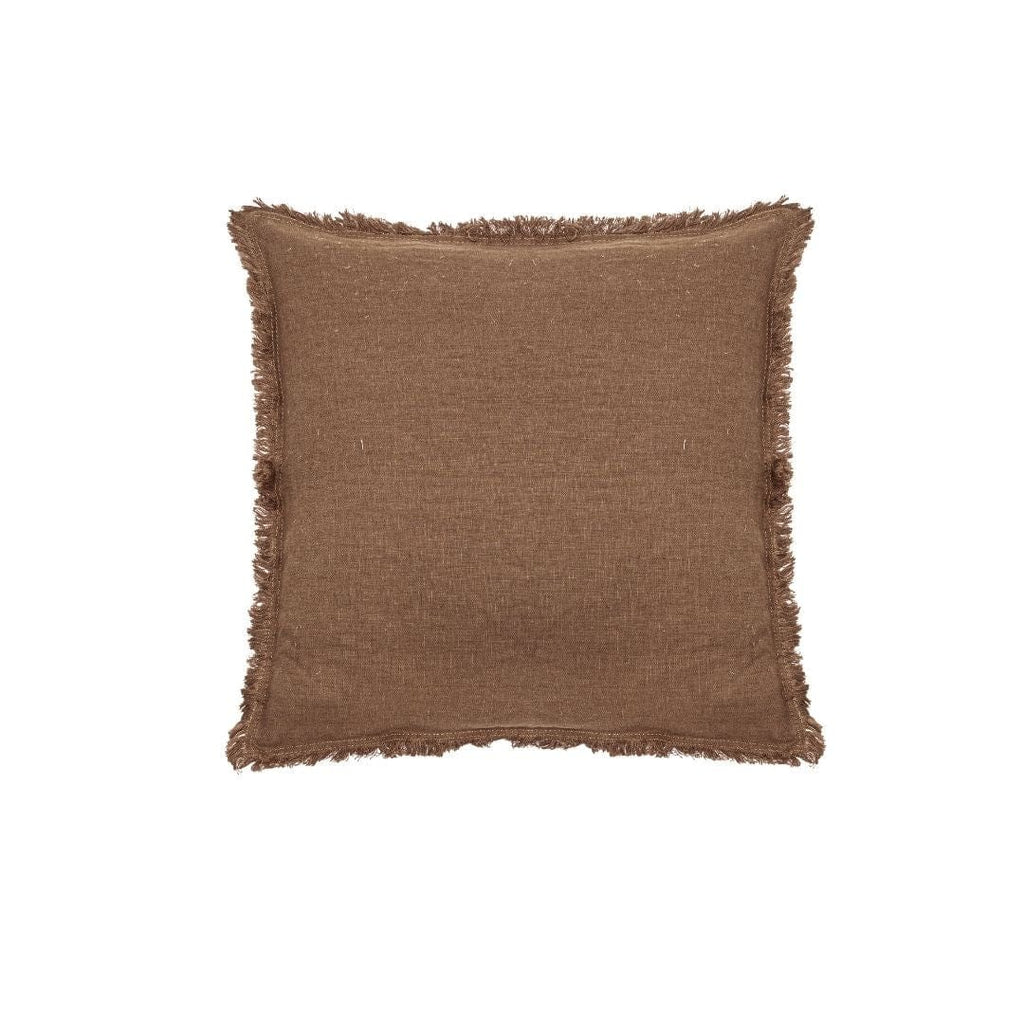 Fronce de coussin Amira Mocha | 50x50cm