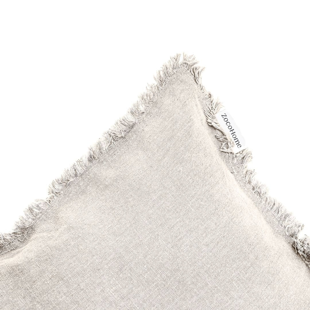 Fronce de coussin Amira Naturel | 50x50cm