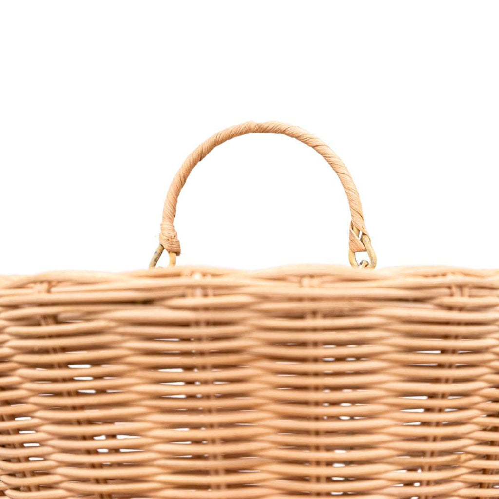 Lampe de plafond en rotin Anaya