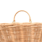 Lampe de plafond en rotin Anaya