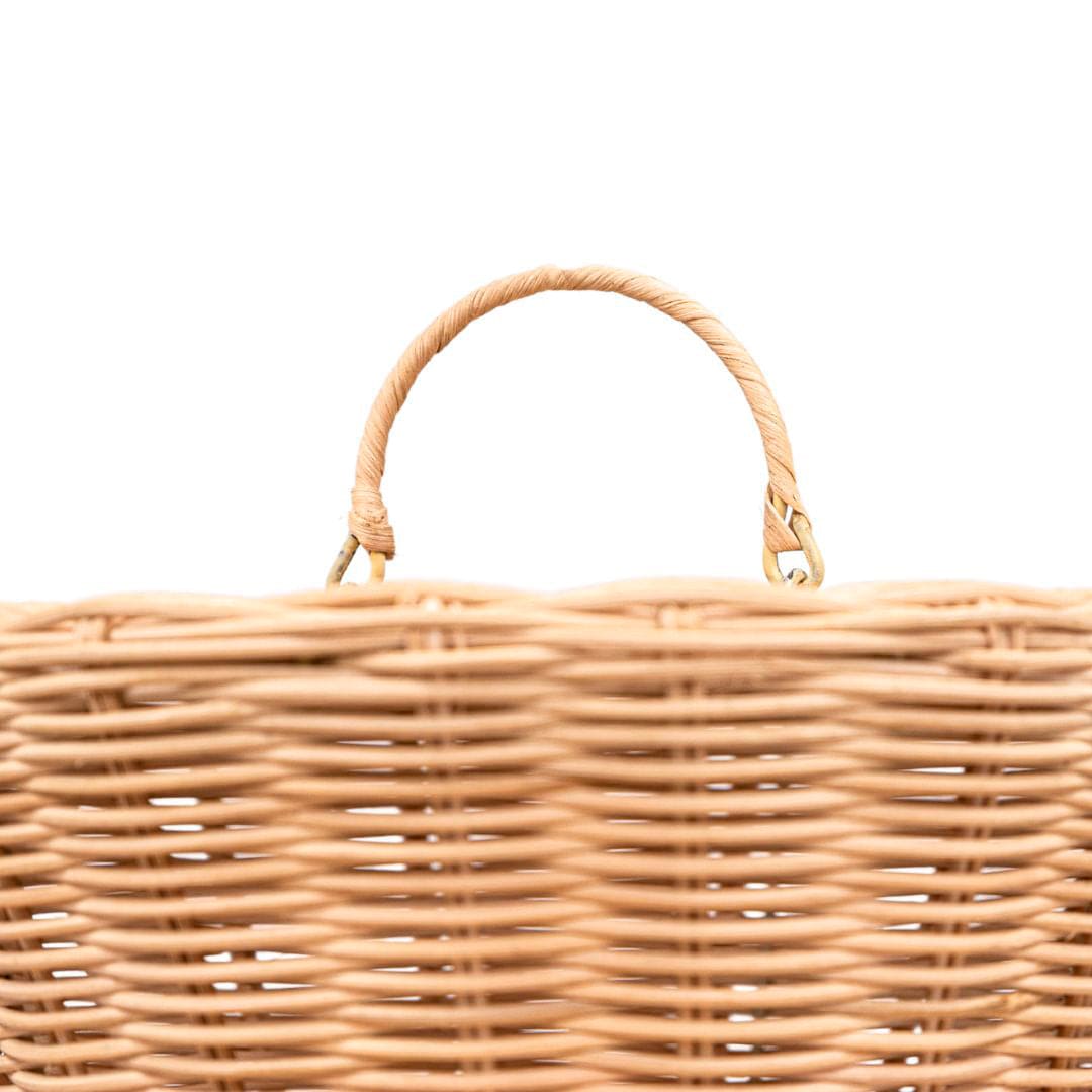 Lampe de plafond en rotin Anaya