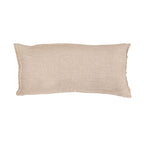 Fronce de coussin en lin Athea | Naturel 55x110cm