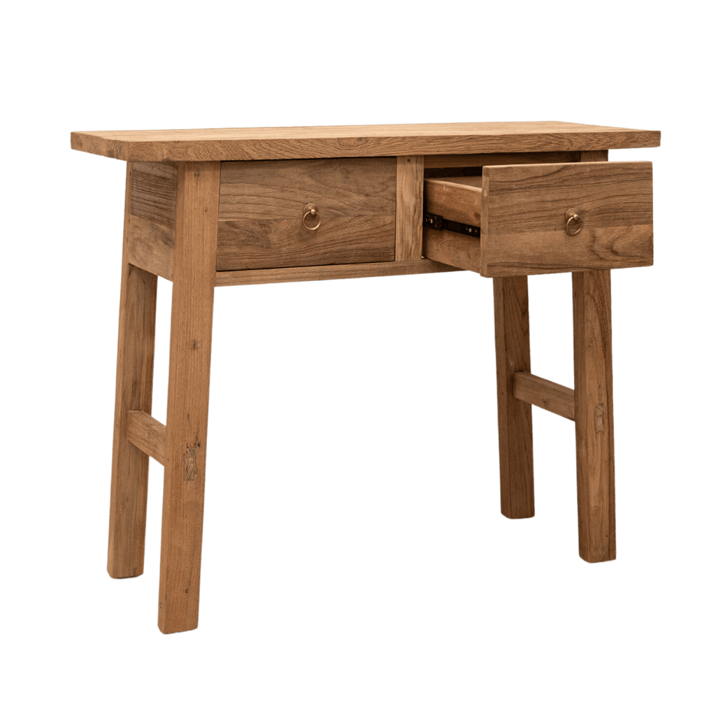 Console Baik avec 2 tiroirs | 100x30x90cm