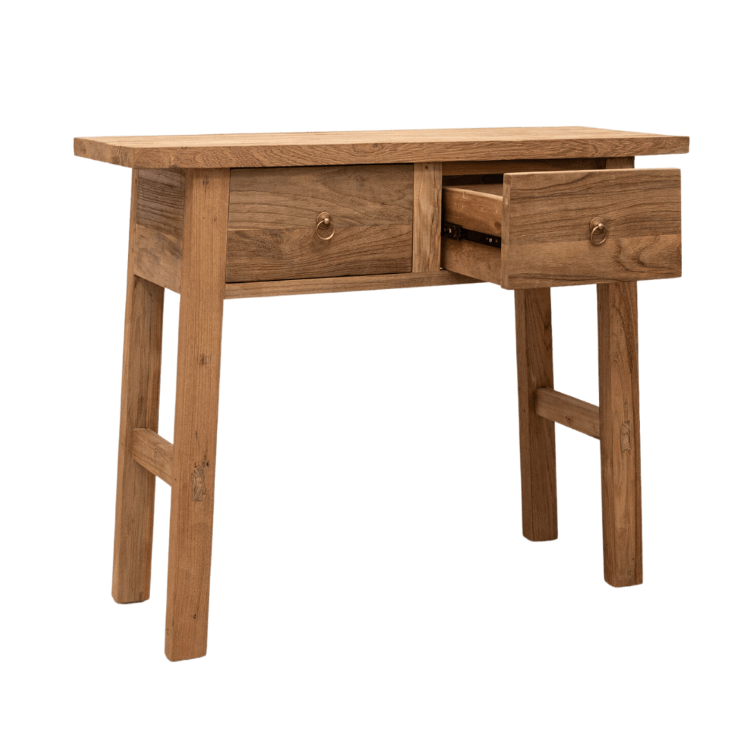 Console Baik avec 2 tiroirs | 100x30x90cm