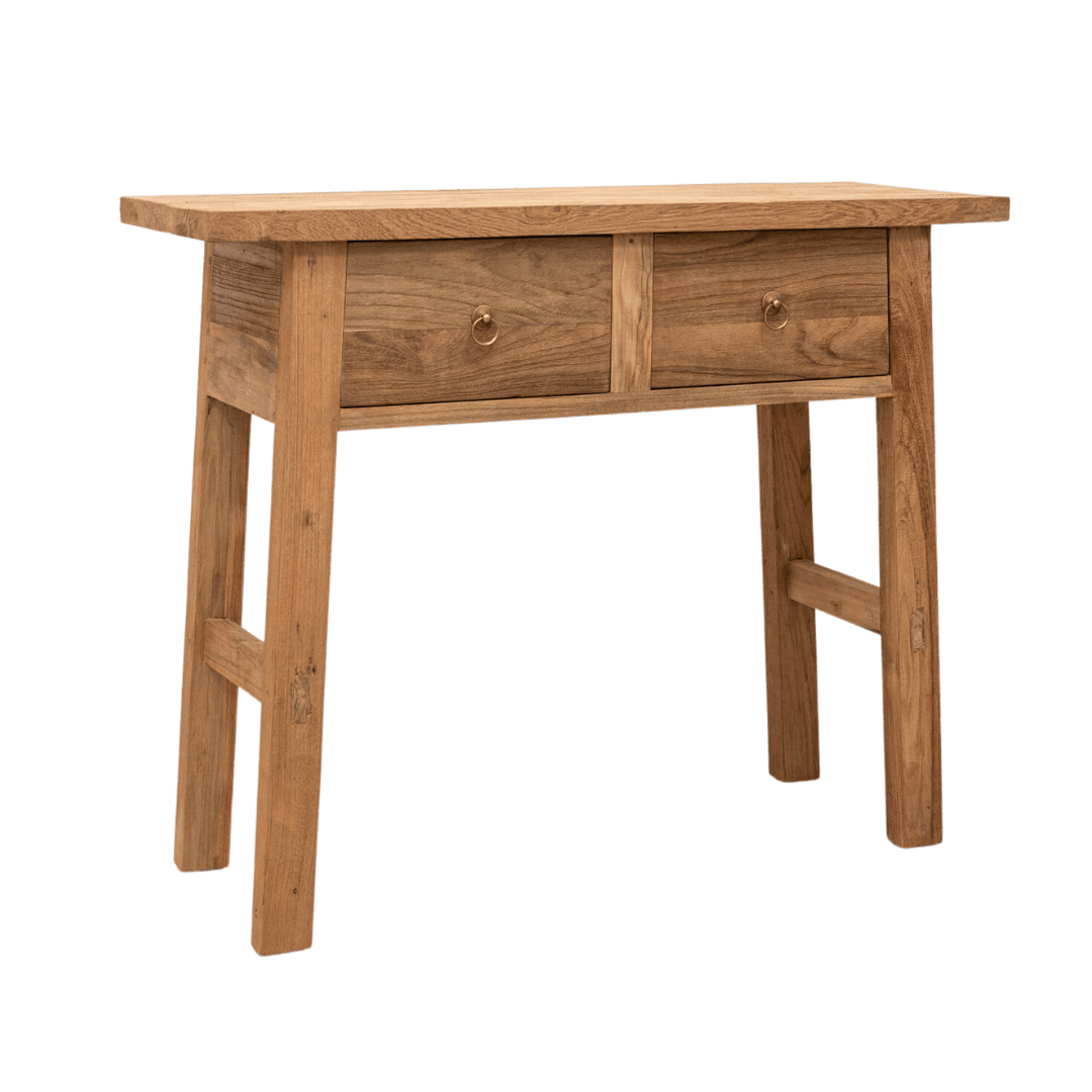 Console Baik avec 2 tiroirs | 100x30x90cm