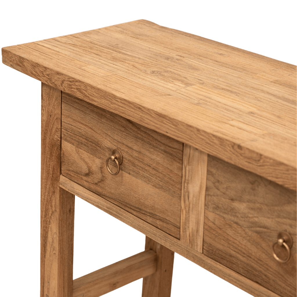 Console Baik avec 2 tiroirs | 100x30x90cm