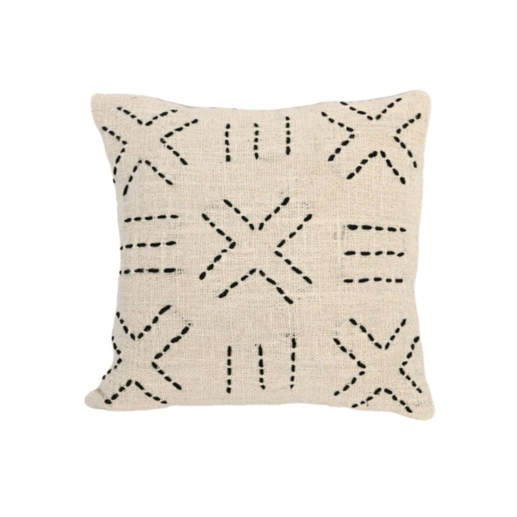 Fronce de coussin Bali | Blanc 45x45cm