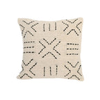 Fronce de coussin Bali | Blanc 45x45cm