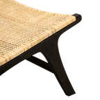 Chaise de salon Bali | Noire