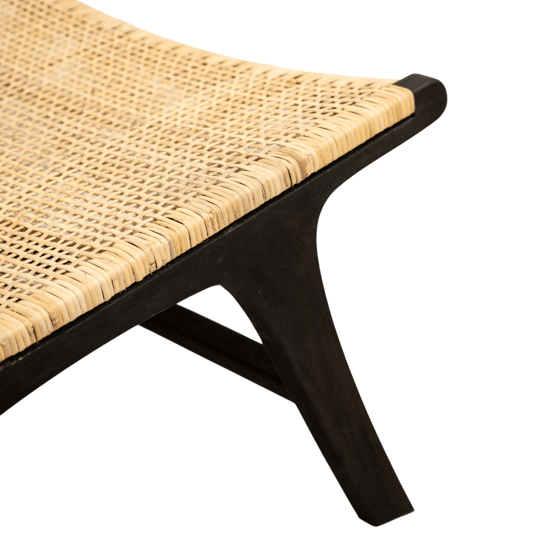 Chaise de salon Bali | Noire