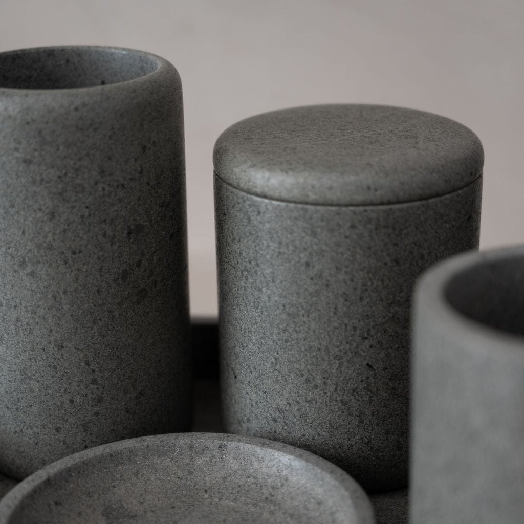 Ensemble de salle de bain en pierre de Bali