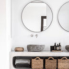 Lavabo en pierre de Bali