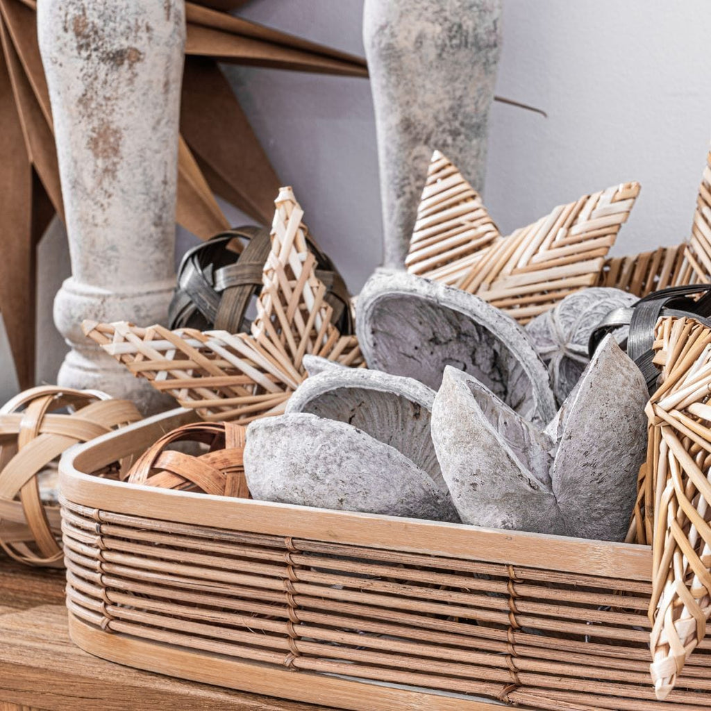 Boule de Noël en bambou | Naturel