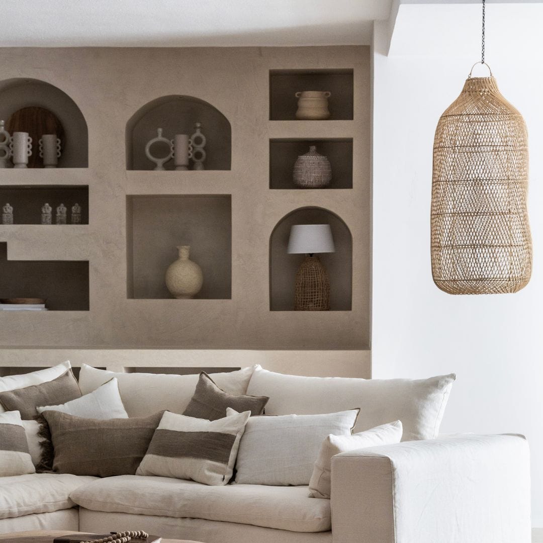 Abat-jour en bambou | 40x95cm