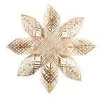 Boule de Noël en forme d'étoile en bambou | Naturel