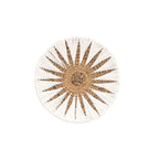 Panier mural décoratif pour bananes | Lot de 3 | Blanc