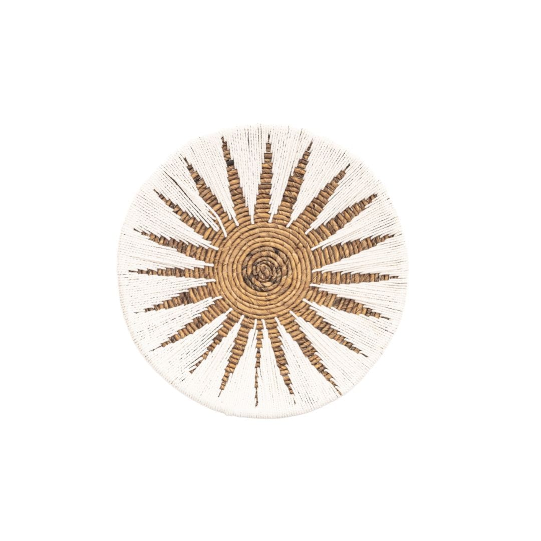 Panier mural décoratif pour bananes | Lot de 3 | Blanc