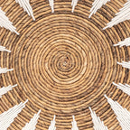 Panier mural décoratif pour bananes | Lot de 3 | Blanc