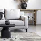 Panier à perles | Sable/Noir 25cm