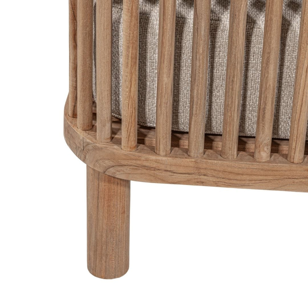 Canapé Bora pour extérieur, 1 place