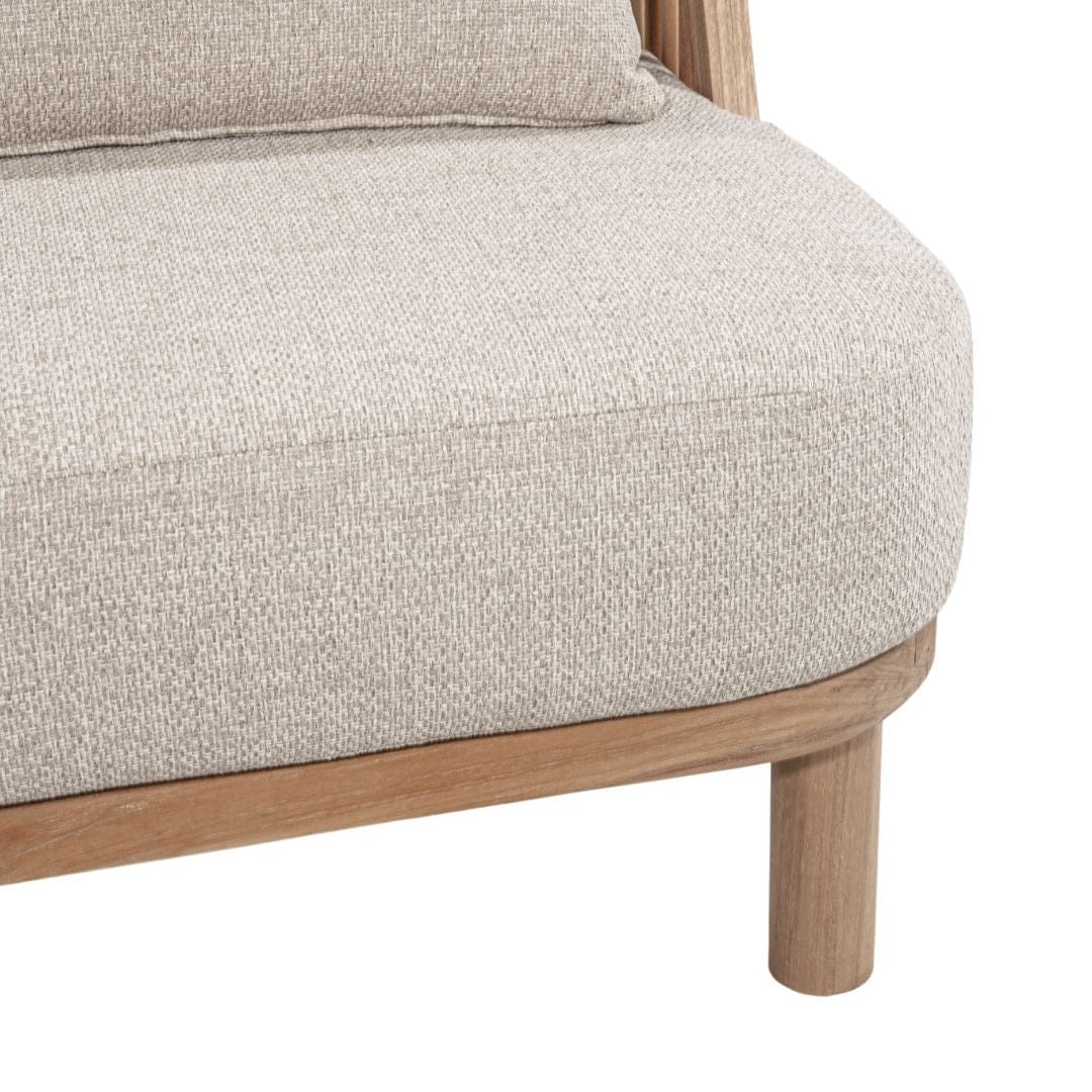 Canapé Bora pour extérieur, 1 place