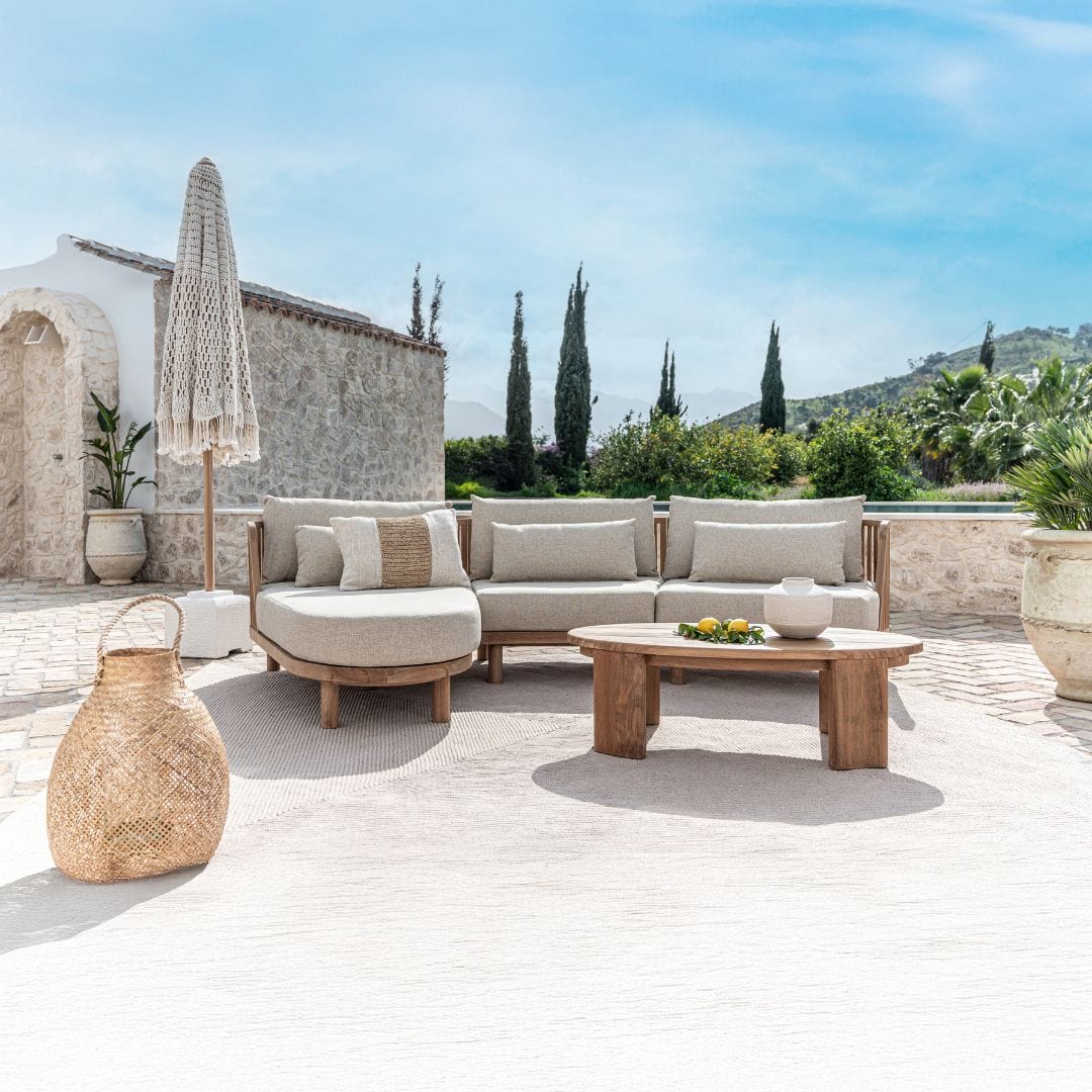 Canapé d'extérieur Bora | 287 cm