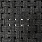 Chaise de salle à manger Borneo | Noire