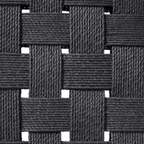 Chaise de salle à manger Borneo | Noire