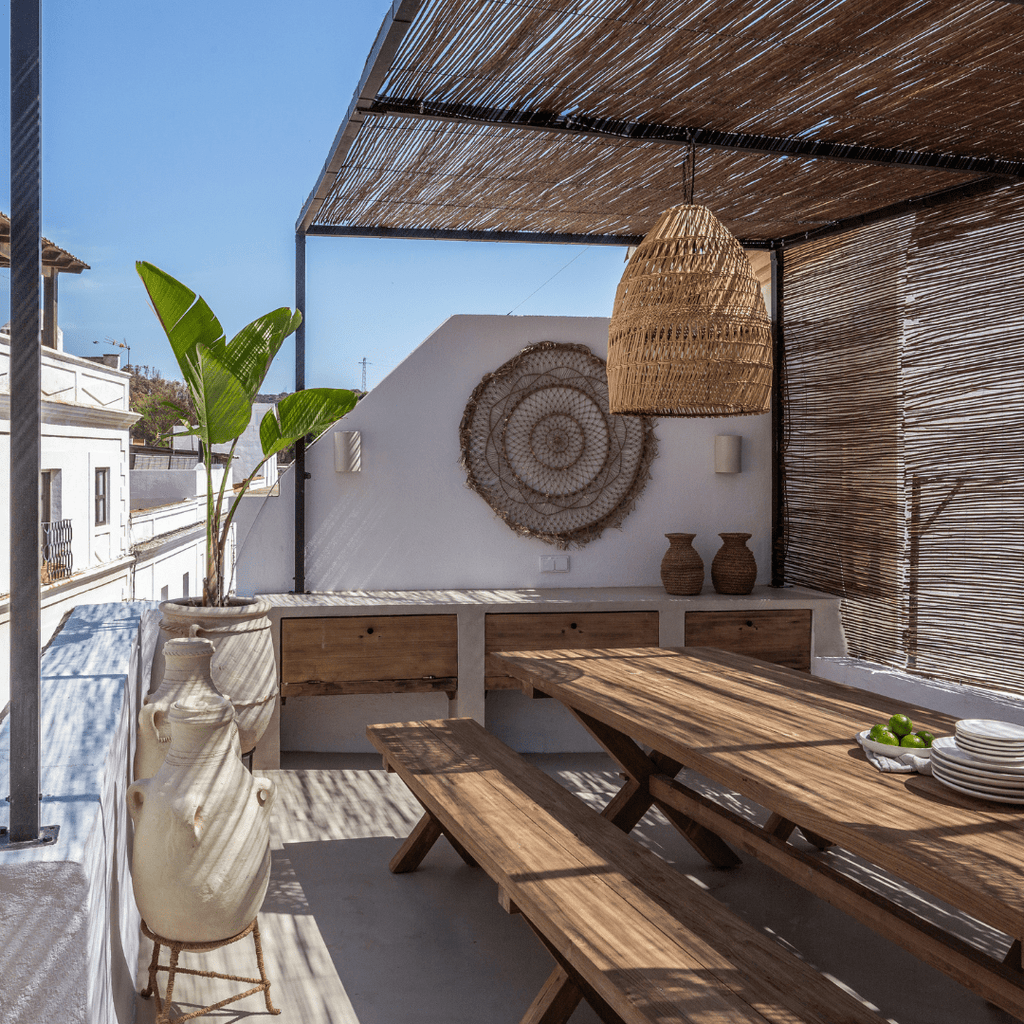 Banc d'extérieur Borneo