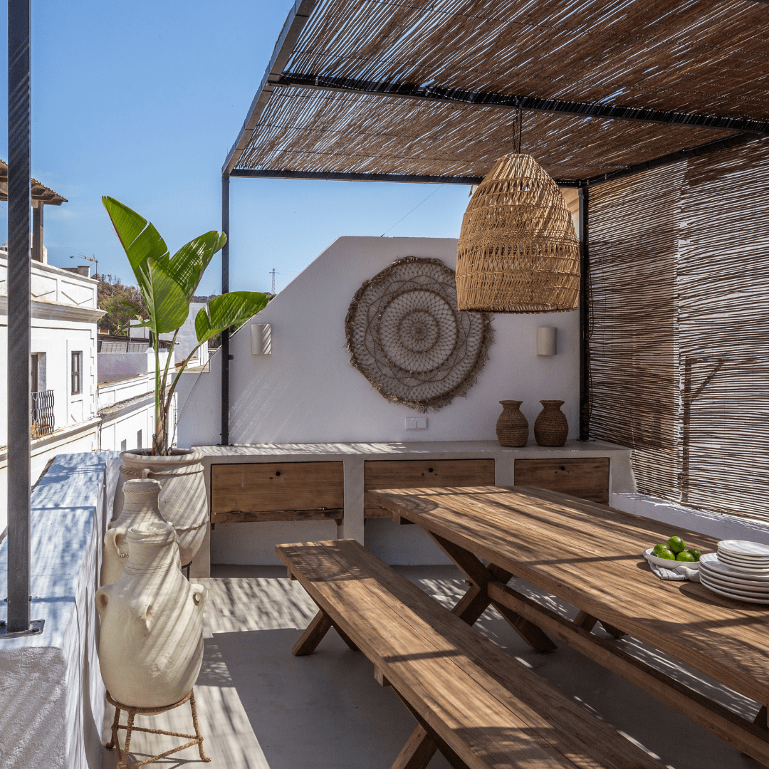 Banc d'extérieur Borneo