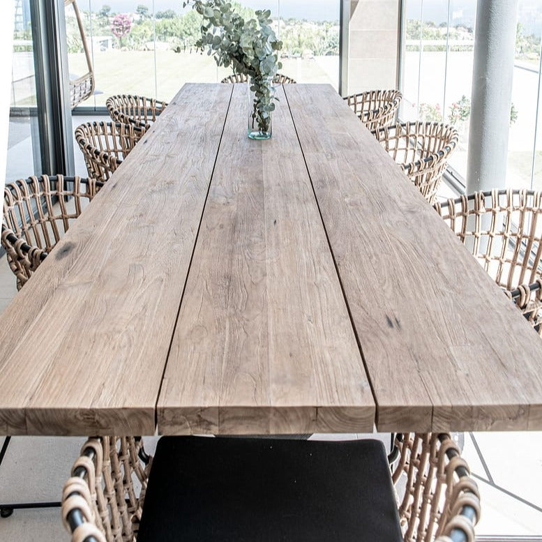 Table d'extérieur Borneo | Naturel