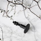 Poignée en laiton | Lot de 2 | Noire 3x5cm