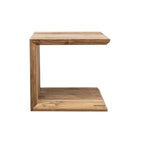 Table d'appoint en teck Buru | 50x46x57cm