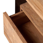 Meuble TV en teck recyclé Cantik | 180x40cm