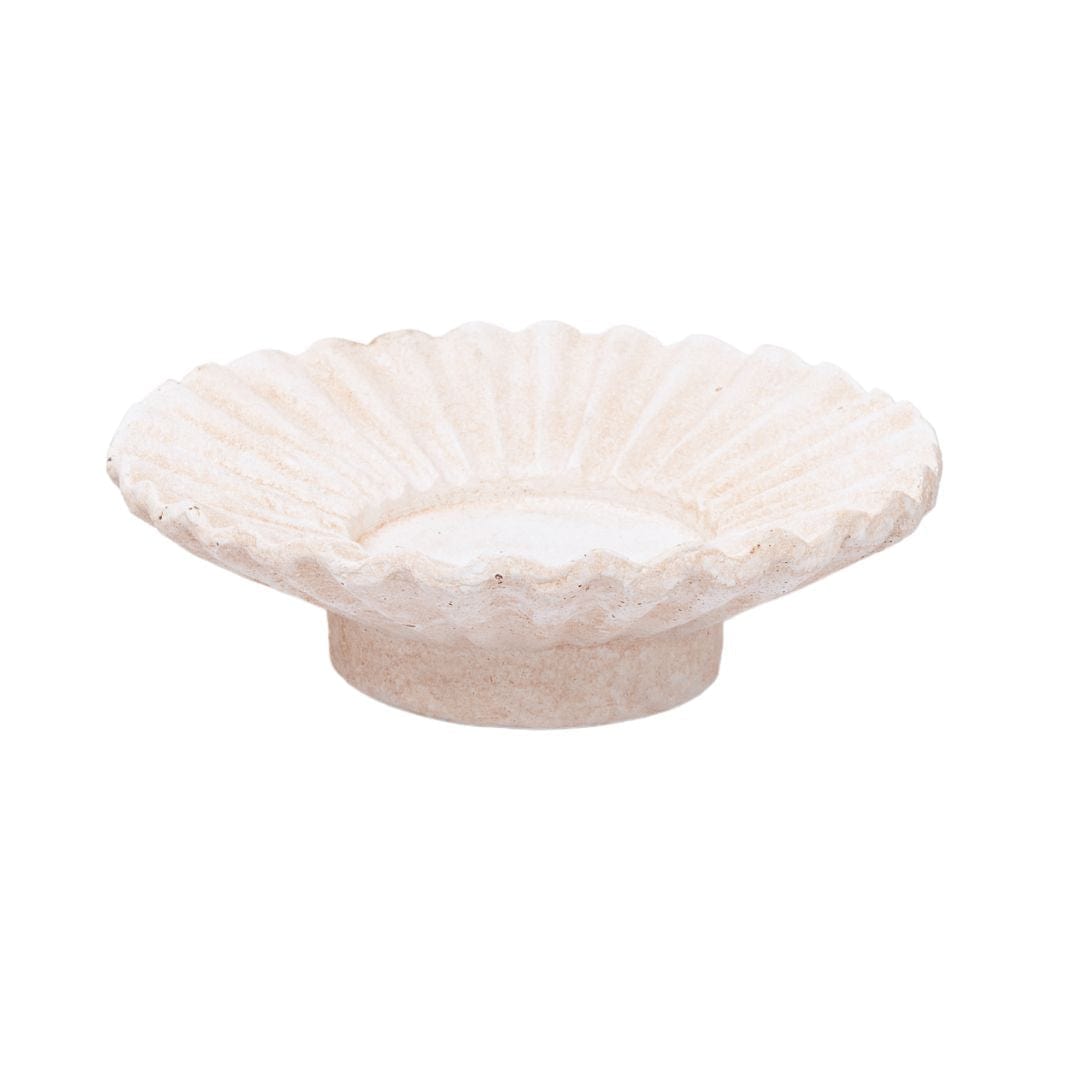 Porte-bougie en ciment | 22x7cm